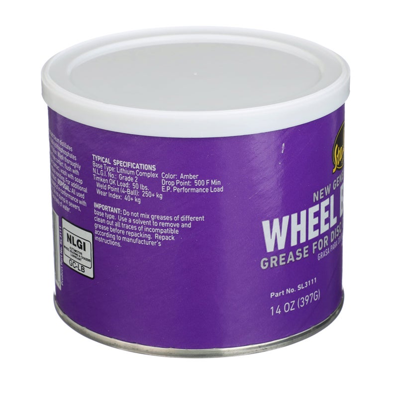 Sta-Lube SL3111 New Generation Wheel Bearing Grease for Disc and Drum Brakes - 14 wt. oz. - Image 3